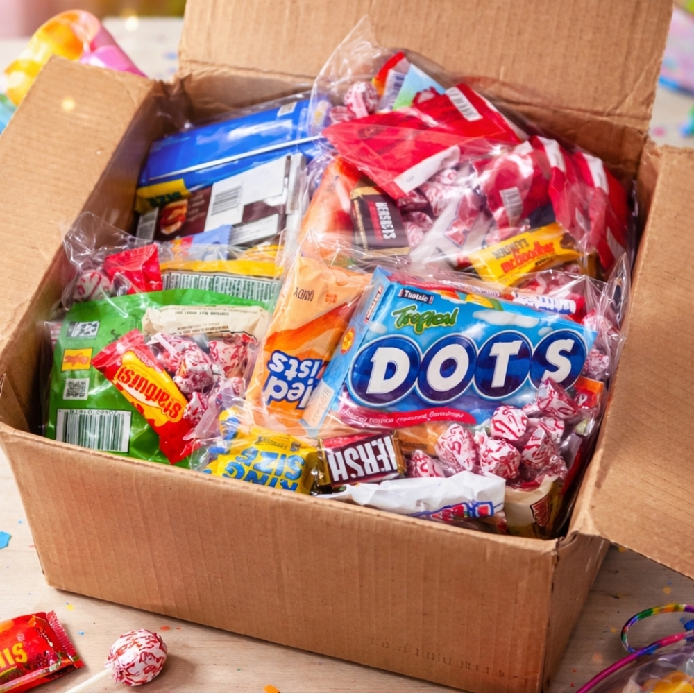 Assorted Candy Bundle 🍭 | ½ lb Sweet Mix – Ideal for Kids, Parties & Gifts”